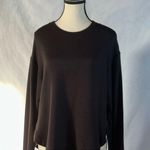 JoyLab • Casual Black Sweater with Curved Hem • Women’s Size M Photo 0