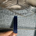 Falls Creek  Light Blue Fuzzy Knit Scoop Neck Sweater size 3X Photo 1