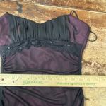 City Triangles Vintage  Prom Dress Maxi Gown M Pink Black Fairy Goth Mesh 90s Y2K Photo 6