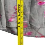 Banana Republic Long-Sleeve Tristan Slit Bell Sleeve Fog Grey Pullover Large NWT Photo 6