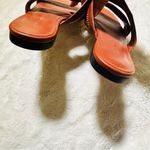 Rebecca Minkoff Size 8.5M Marciann Zipper Leather Mules Slides Neutral Coastal Photo 7