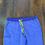 FIGS Yola With Yoga Waistband Skinny Scrub Pants Blueberry Size XXL Photo 8