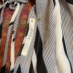 Urban Outfitters BLACK & WHITE STRIPED LONG SLEEVE ROMPER SHORTS PLAYSUIT Photo 2