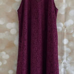 Candie's  Lace Purple Mini Dress Photo 0