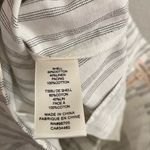 Rebecca Taylor Stripe Crop Pant 8 Wide Leg Linen NWOT Photo 12