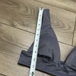 Raisin's  Metallic Gray Bikini Swim Top Size‎ Medium Photo 5