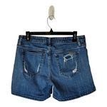 joe's jeans  Shorts Women 28 Blue Medium Wash‎ Distressed Denim Jean Shorts Retro Photo 1
