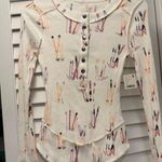 Free People Movement Fp Movement Printed Rally Layer White Ski Combo Size XS NWT Photo 3