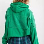 Aerie  Forest Green Cozy Patchwork Sherpa Photo 1