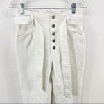 GRLFRND  Daphne Palisades Paper Bag Button Fly Front Tie Jeans Size 27 Photo 2