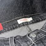 Levi's NWT Levi Strauss Signature Frayed Hem Denim Midi Skirt SZ-12 Photo 7