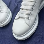 Alexander McQueen  Oversized Sneaker ‘white Lust Red’ Size 38 US Women’s 8 Photo 8