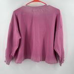 Velvet by Graham & Spencer Sweatshirt Size Extra Small Ombre Crewneck Pullover Pink Photo 1