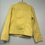 CAbi  Women's Yellow Denim Jacket Size M Photo 3