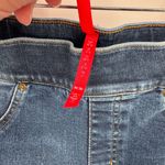 Spanx  Pull-on Skinny Jeans Womens M Blue Cotton‎ Blend Distressed Photo 4