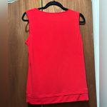 Calvin Klein Red Sleeveless Women's Top Photo 5
