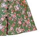 Winter Cotton Bohemian Reversible Quilted Jacket Long Photo 9