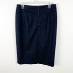 Magaschoni  Collection Heather Gray Cashmere Wool Blend Lined Skirt, Size 10 Photo 1