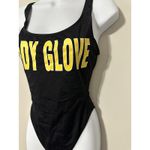 Body Glove Throwback One Piece Swimsuit Black Cheeky 80's Size M Photo 4