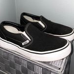 Vans Black Slipons Photo 0