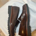 Paul Green Jordan Almond Toe Loafers SMOOTH LEATHER BROWN 6.5 Photo 11