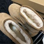 UGG  mustard seed wool platform heeled ankle boots booties shoes women’s 9 new Photo 6