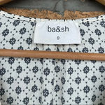 Ba&sh  Choopa Button Front V-neck Romper size 0 Photo 5