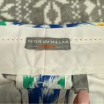 Peter Millar  Wicking Pants‎ Women's 6 Cropped Golf Cotton Blend Blue White Photo 6