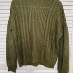 Olive Green Sweater Size L Photo 0
