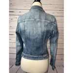 Silver Jeans  Denim Jacket size‎ Small Womens Distressed Jean Trucker Cowgirl Photo 3
