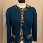 Jeffrey & Dara Petite by Linda Hutley Women’s VTG 3/4 Sleeve sweater,USA|Size:10 Blue Photo 12