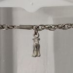 Vintage Adjustable Sterling Silver Bird Necklace Photo 2
