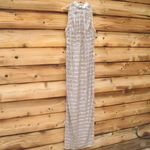 Mac Duggal  Sequin High Neck Sleeveless Column Gown Dress 10907 Taupe 2 Photo 7