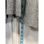 Carly Jeans Gray Oversized Long Sleeve Sweater Size Small V Neck Gray Photo 4