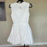 House Of CB  'Claretta'‎ White Pleated Cotton Mini Dress NWOT Size XS Photo 9