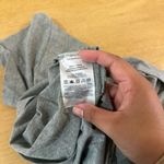 Nike  Grey Green Dri-Fit Short Sleeve Top Photo 3