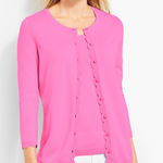Talbots CHARMING CARDIGAN - SCALLOPED EDGE Photo 0