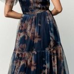 Baltic Born Nicola Tulle Maxi Dress Short Sleeve New Without Tags Photo 1