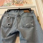 Moussy Vintage Creston Distressed Tapered Light Blue Jeans Size 24" Photo 9