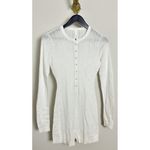 SKIMS  Pointelle Knit Romper in Marble Size Large Photo 1