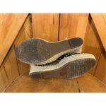 Laura Ashley  KILBY Wedge Sandals Espadrilles Shoes black white dots SZ 7B Photo 6