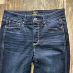 White House | Black Market NWOT Deep Indigo Straight Leg Jeans Size 6L Photo 2