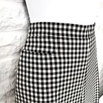 Akris Punto  Black and White Gingham Print Pants, Size 6 Photo 1