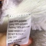 Red Camel Red Camel Vest Womens Small Blue Faux Fur Trimmed Sleeveless Padded Button Photo 5