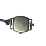 Antique Art Deco WORKING CYMA Tacy Trench Wind Up Watch Time Piece Black Cord Silver Photo 4