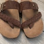 Earth Origins Onida Brown Suede Sandals Size 9 Photo 3