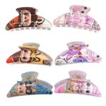 6 labubu hair clips Photo 0