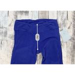 Athleta NWT Ruched OC Kama Iris Blue Organic Cotton Capri Cropped Pants sz XS Photo 5
