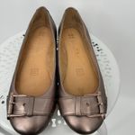 Naturalizer  Bayberry ballet flats shoes rose gold leather buckle slip on size 7 Photo 4