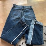 Revice Denim REVICE Matchmaker Love at First Sight Jeans Size 25 Patchwork High Rise Blue Photo 9